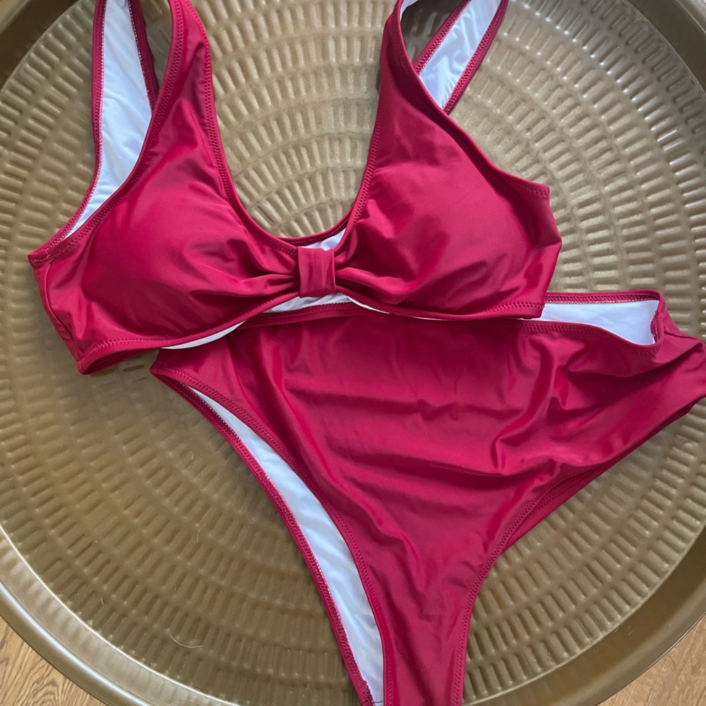 Never worn - Red Bikini